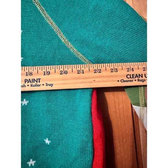 Ugly Christmas Cardigan Sweater Red Green Snowman Holiday Party Cute - Picture 6 of 8